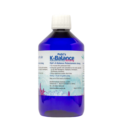 Korallen-Zucht - K-Balance strong concentrate