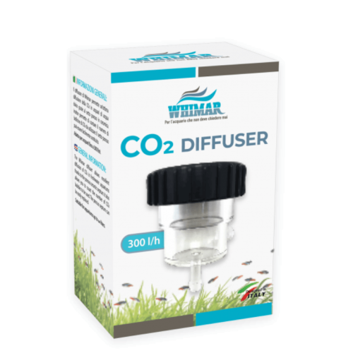 Whimar - CO2 Diffuser - diffusore di anidride carbonica con contabolle incorporato