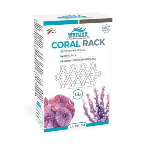 Whimar - Coral Rack CK-13M - taleario in acrilico a 13 postazioni con supporto magnetico
