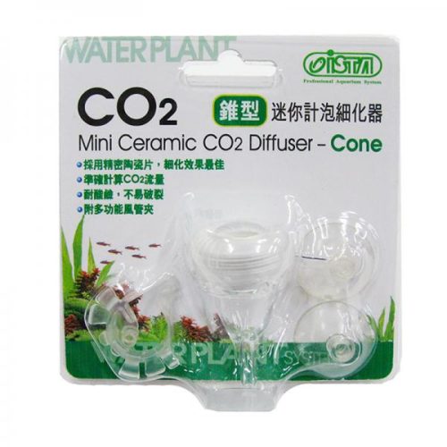 Ista - Diffusore Co2 e contabolle 2in1 CONE taglia S - Mini ceramic Co2 diffuser