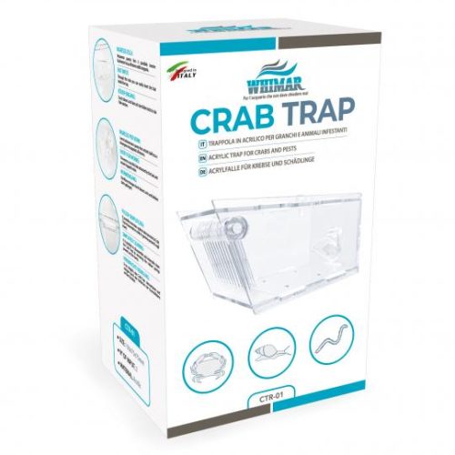 Whimar - Crab Trap - trappola in acrilico per granchi e vermi infestanti