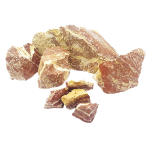 Whimar - Fiery red and white rock