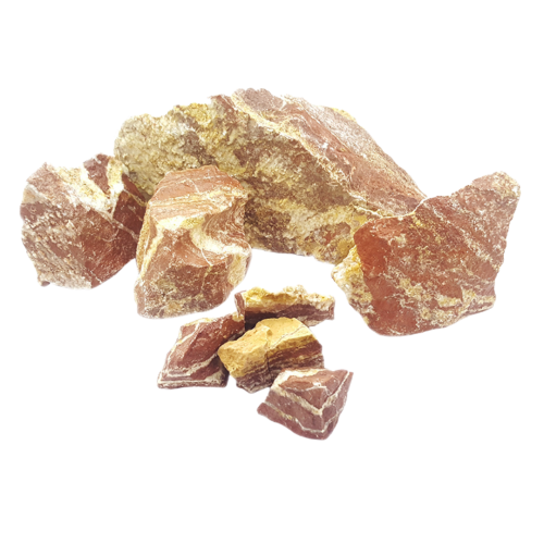 Whimar - Fiery red and white rock
