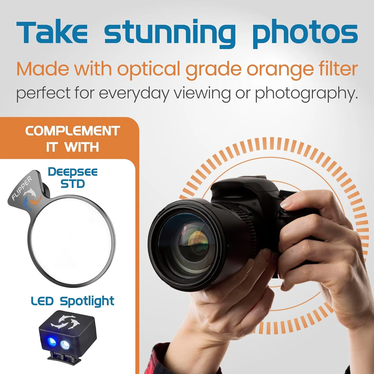 Flipper - DeepSee Orange Filter 4" - immagine 4