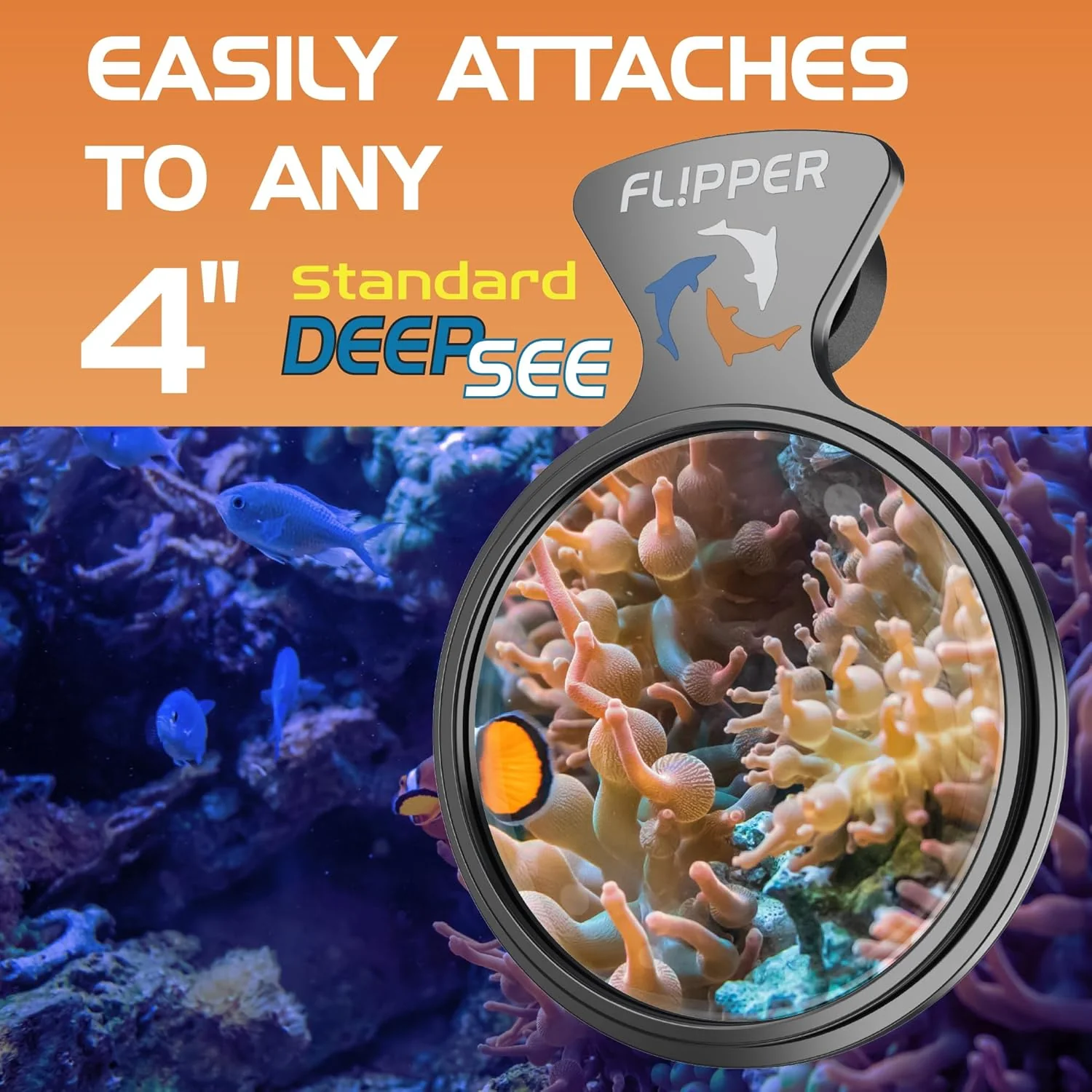 Flipper - DeepSee Orange Filter 4" - immagine 3