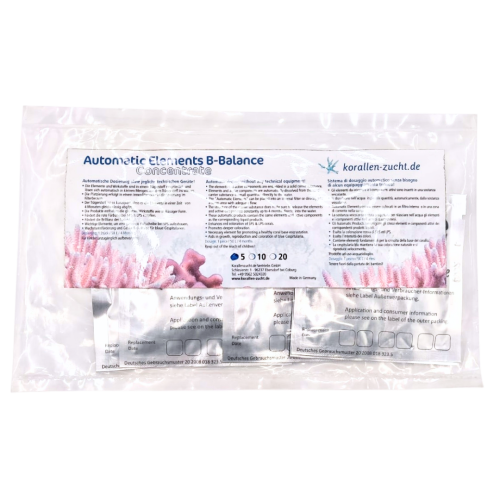 Korallen-Zucht - Automatic element B-Balance concentrate