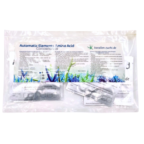 Korallen-Zucht - Automatic element amino acid concentrate