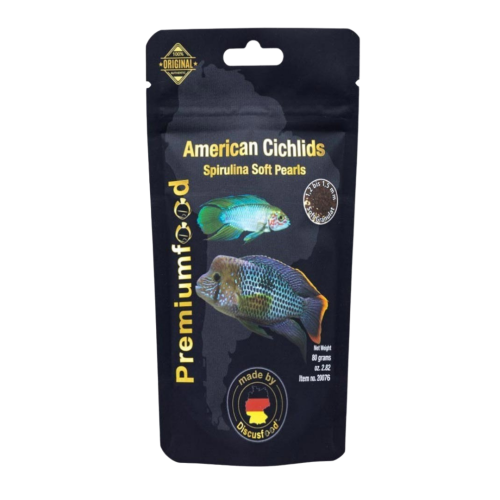Discusfood - American Cichlid Spirulina Pearls Soft