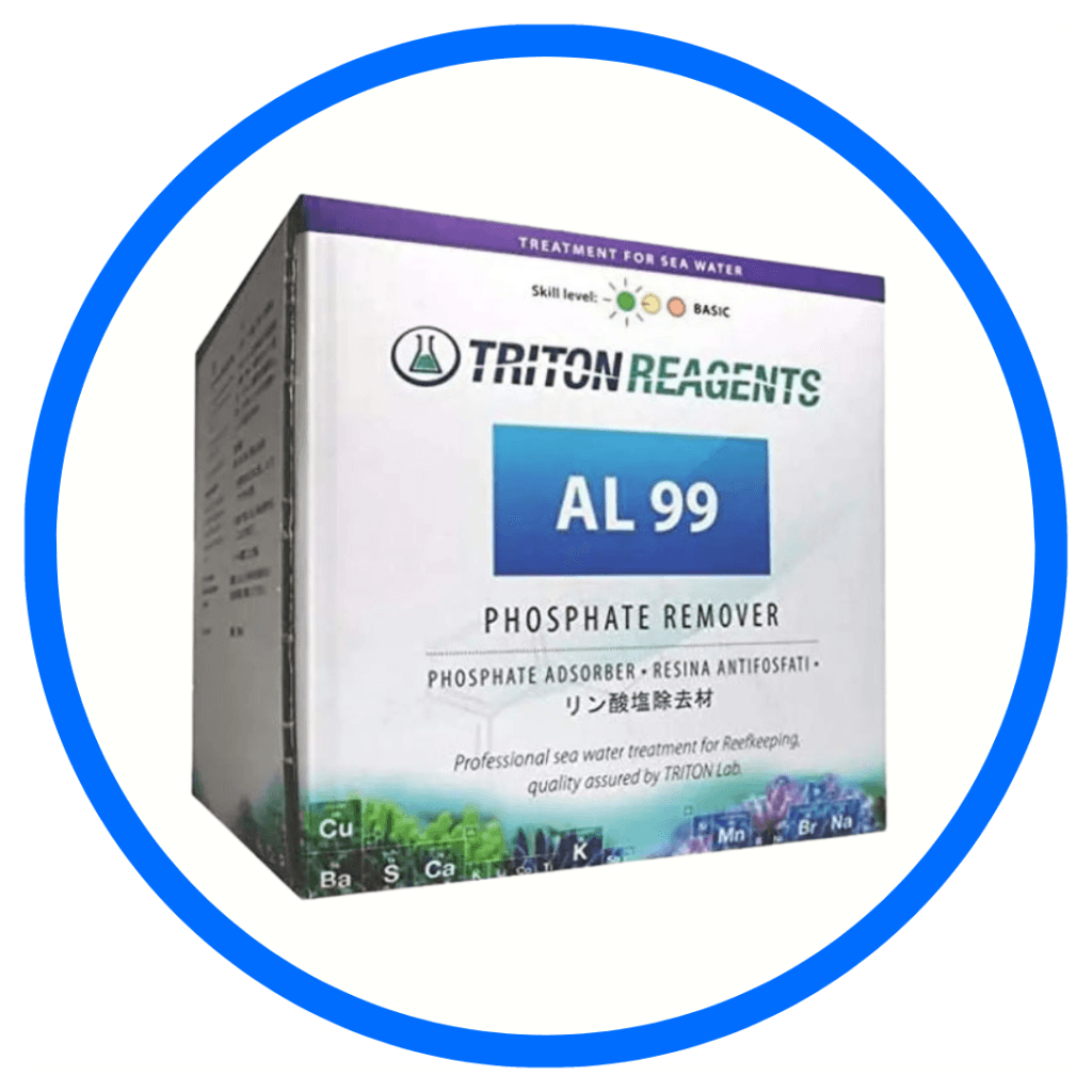 resine rimozione fosfato